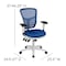 Flash Furniture Office Chair, Mesh, Blue Mesh/White Frame HL-0001-WH-BLUE-GG - alternate 8